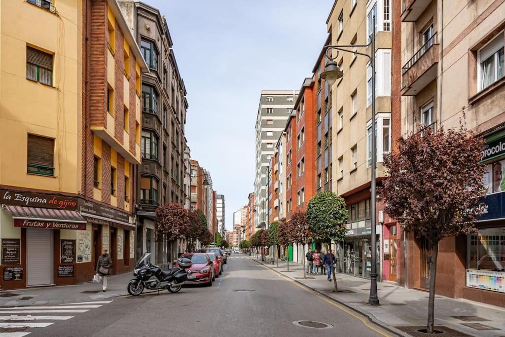 Apartamento Chary Appartement Gijón Buitenkant foto